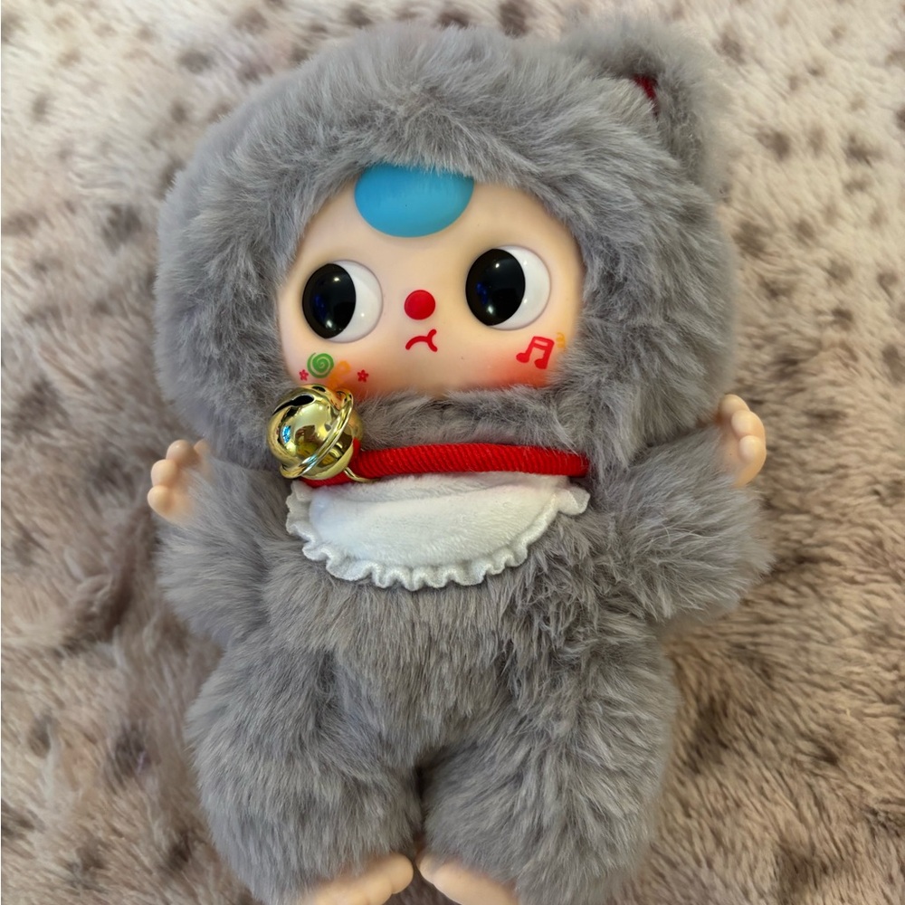 Baby Three Billionaire Cat plush NEW
